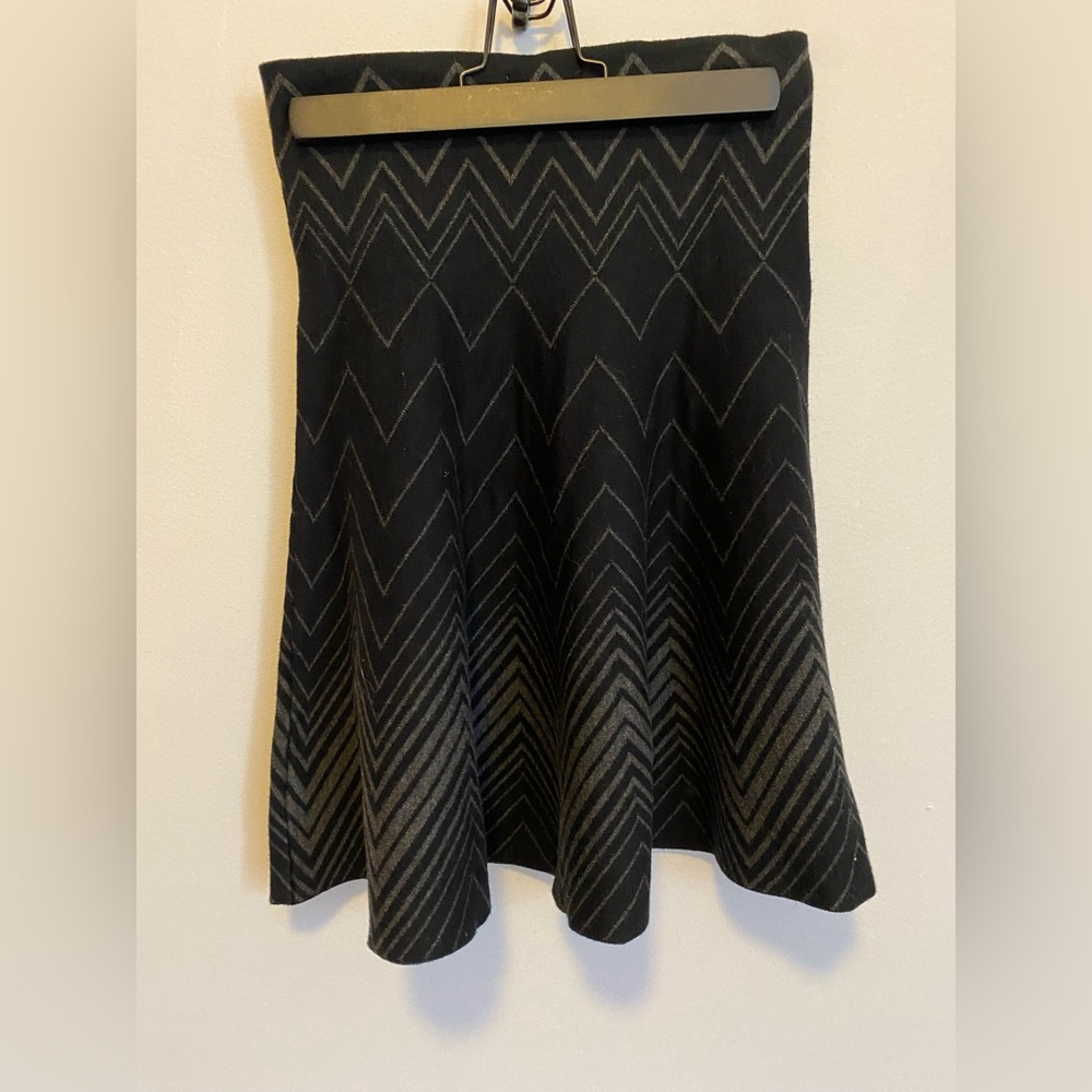 Black circle skirt